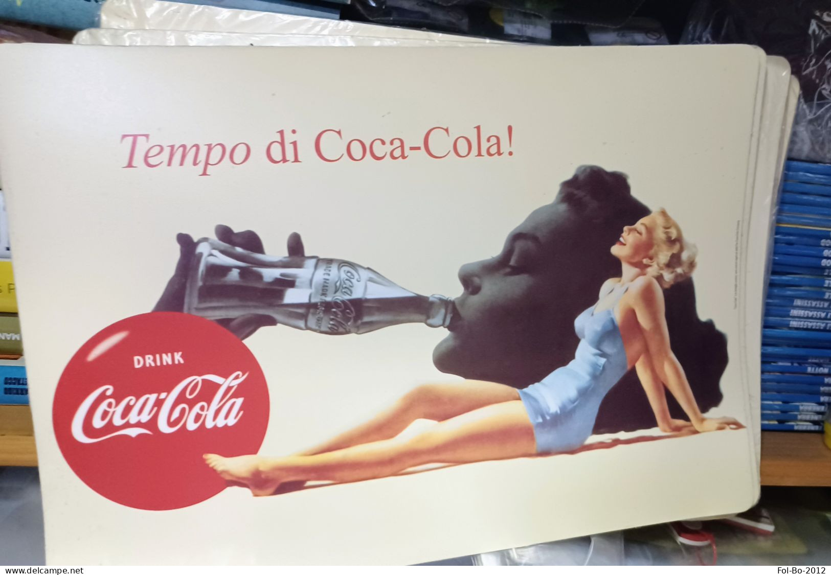 Coca-cola 3 Pz.tovaghiette In Plastica Morbide - Becher, Tassen, Gläser