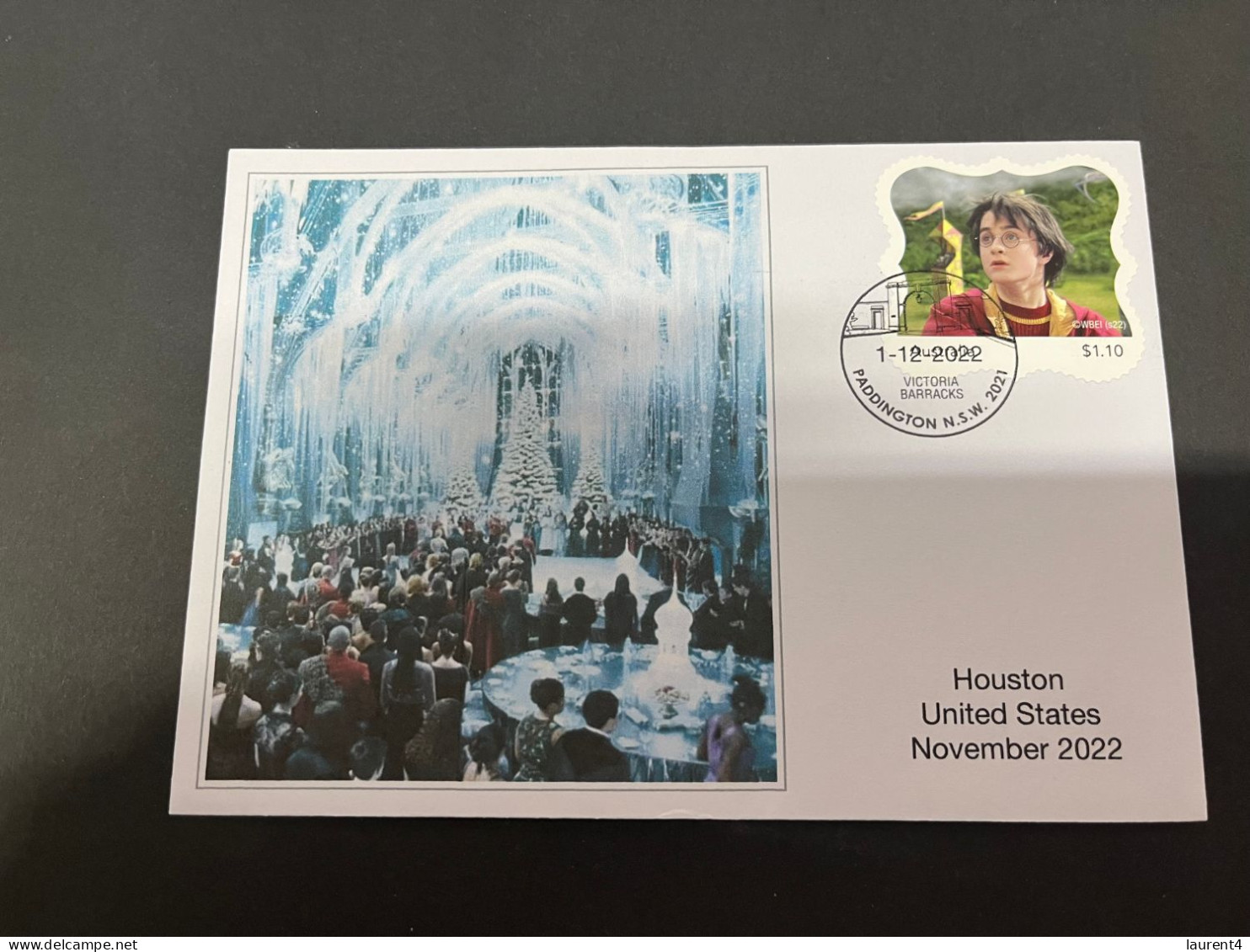 2-9-2023 (4 T 2) Australia - Harry Potter Yule Ball In Houston - United States - (Nov 2022) - Cartas & Documentos