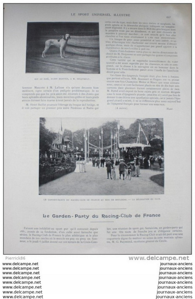 1899 EXPOSITION CANINE D'AMIENS - SALON DE L'AUTO - CONCOURS DE PECHE - ESCRIME LES DUELS DE PINI - 1850 - 1899