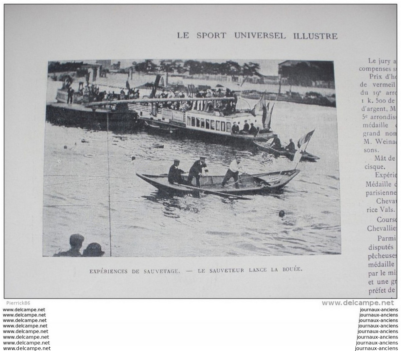 1899 EXPOSITION CANINE D'AMIENS - SALON DE L'AUTO - CONCOURS DE PECHE - ESCRIME LES DUELS DE PINI