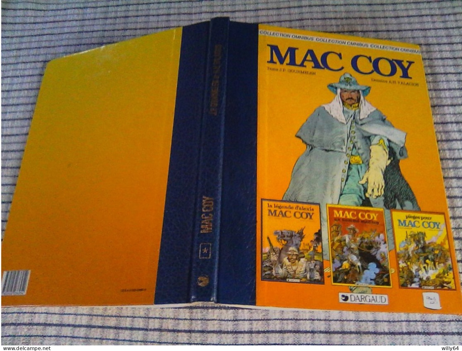 MAC COY Album Collection Omnibus 3 Aventures EO 1988  DARGAUD  TBE - Mac Coy