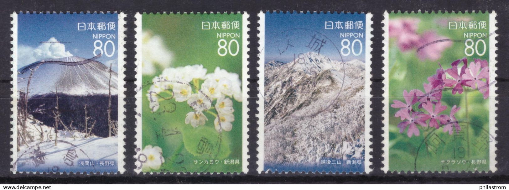 Japan - Used - 2006 - Nature Of Shinetsu Nigata Nagano - Flora  Flowers Mountains - (NPPN-0611) - Usati