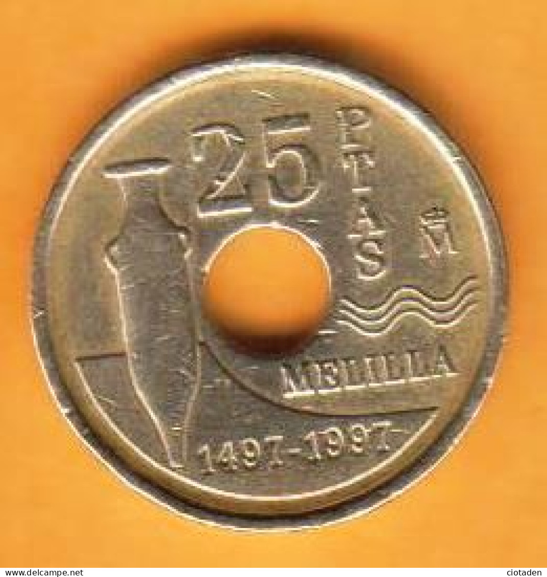 1997 - Espagne - 25pts - 25 Pesetas