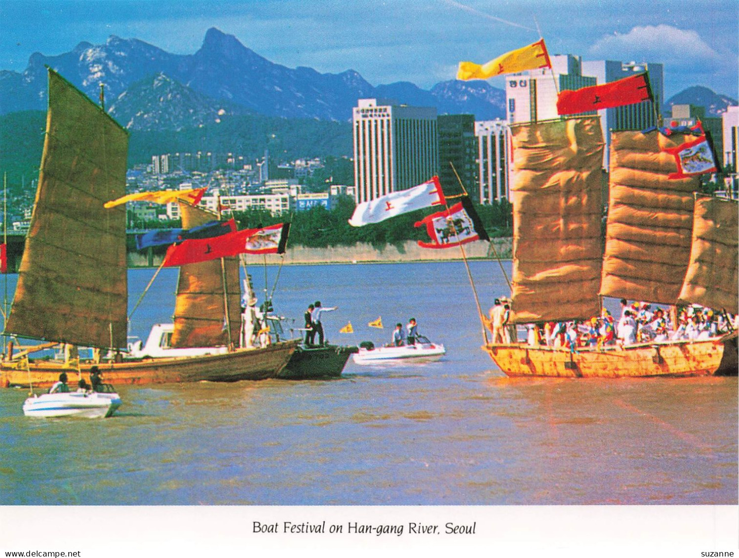 Boat Festival SEOUL On Han-Gang River - Corée Du Sud