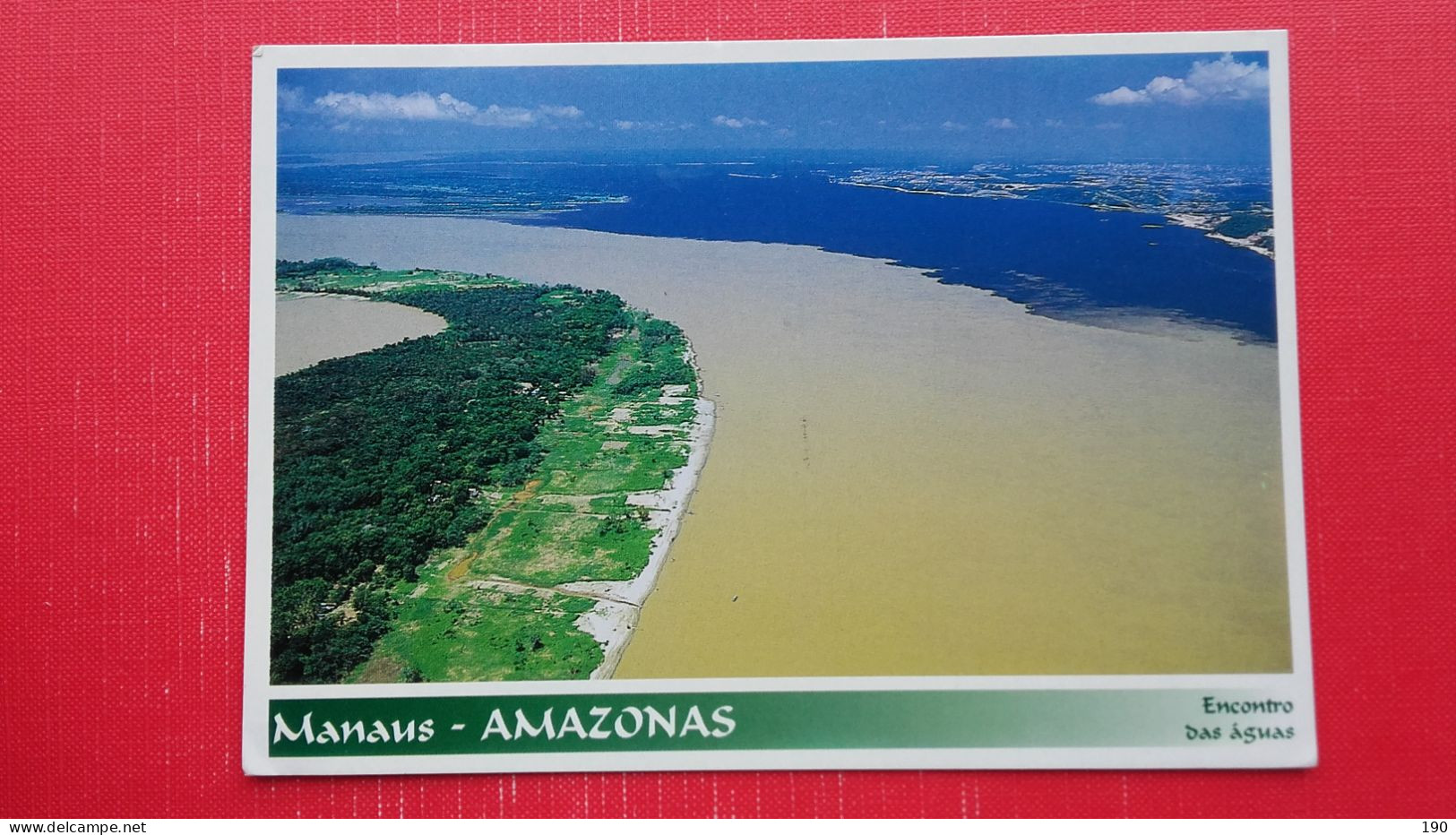 Manaus-Amazonas.Encontro Das Aguas.Meeting The Waters - Manaus