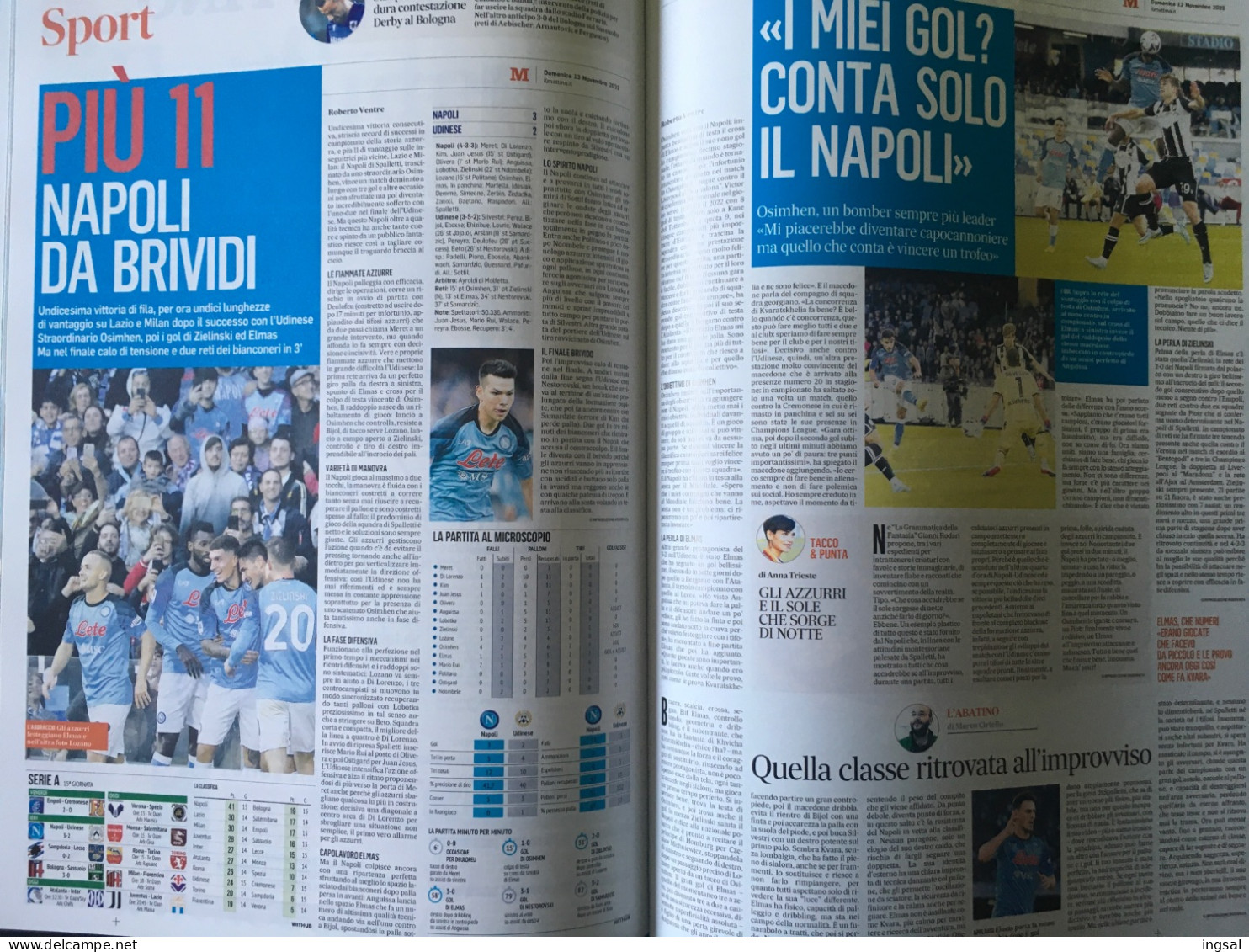 NAPOLI……Il Racconto Dello Scudetto…….Un Anno Da Sogno……a Cura Di Francesco De Luca - Deportes