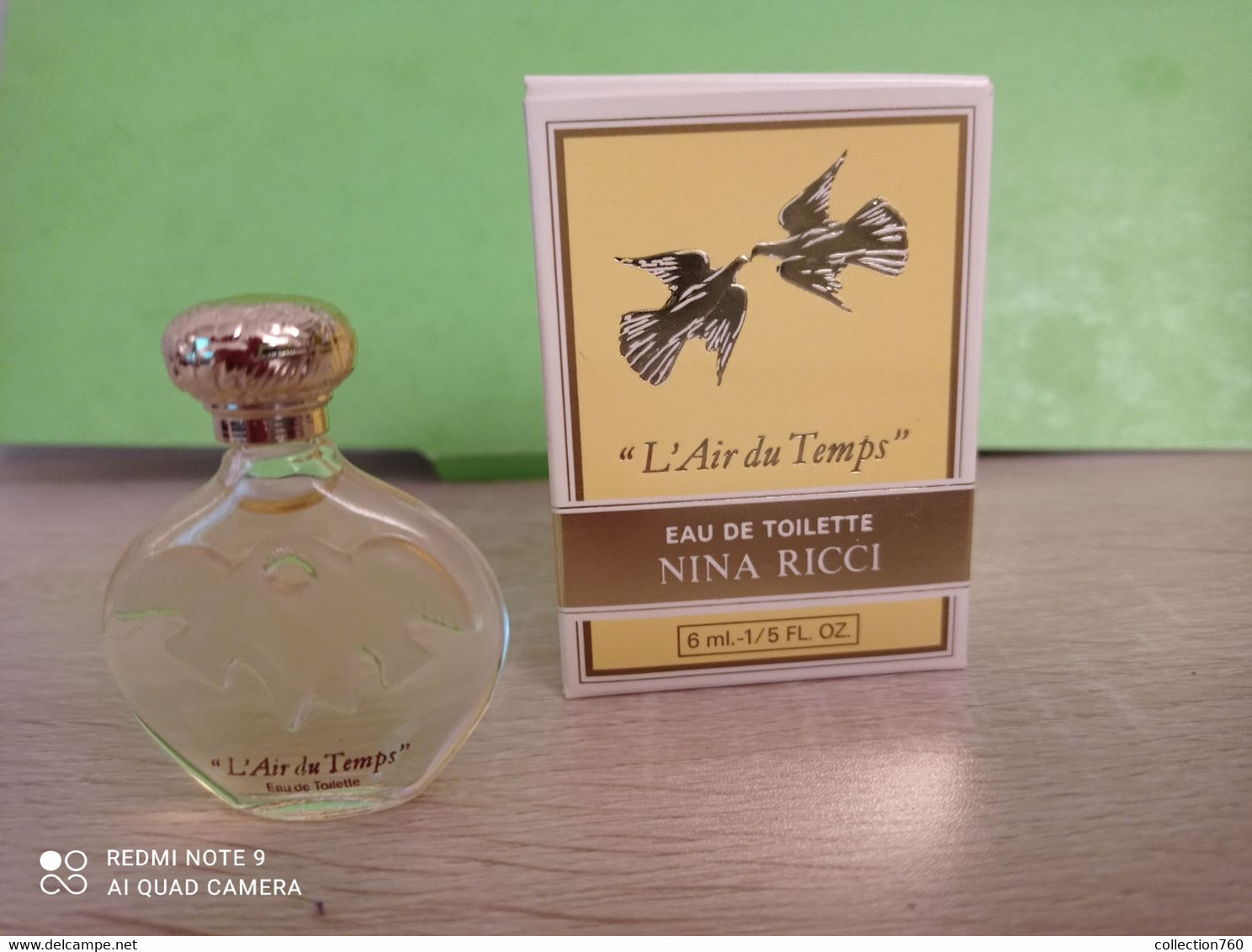 NINA RICCI - L'Air Du Temps   - EDT - 6 Ml - Miniature - Miniatures Femmes (avec Boite)
