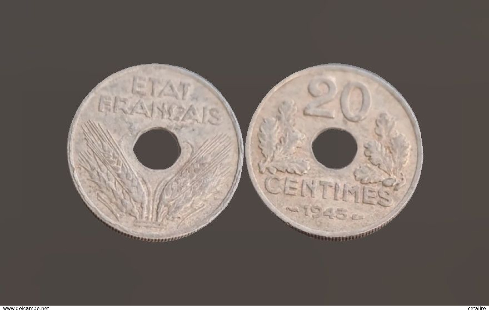 France 20 Centimes 1945 SUP - 20 Centimes