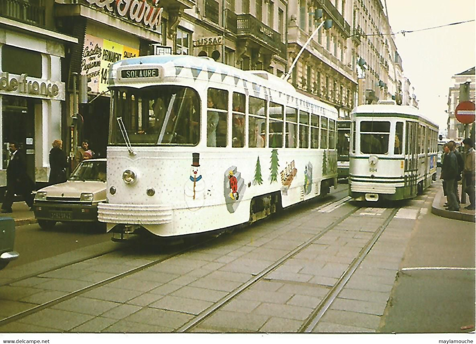 Saint-etienne  ( Le Tram De Noel - Saint Germain Laval