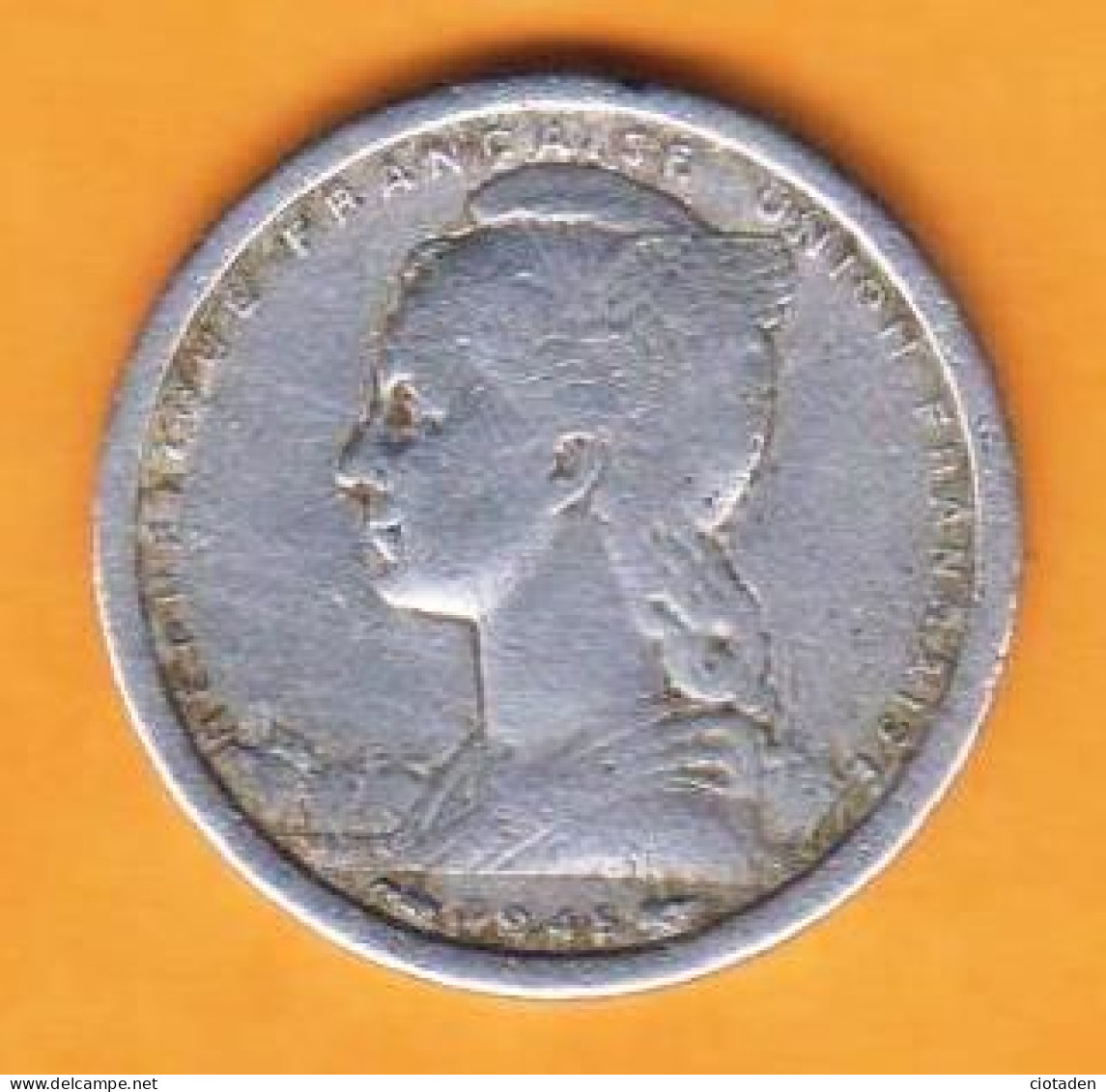 1948 - A.O.F. - 1 Franc - République Française Union Française - Französisch-Westafrika