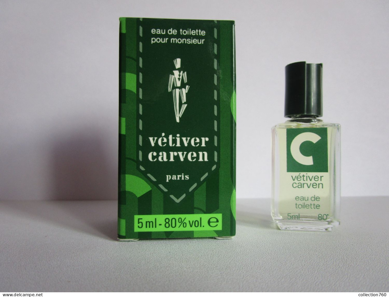 CARVEN - VETIVER - EDT - 5 ML -  Miniature - Miniaturas Hombre (en Caja)