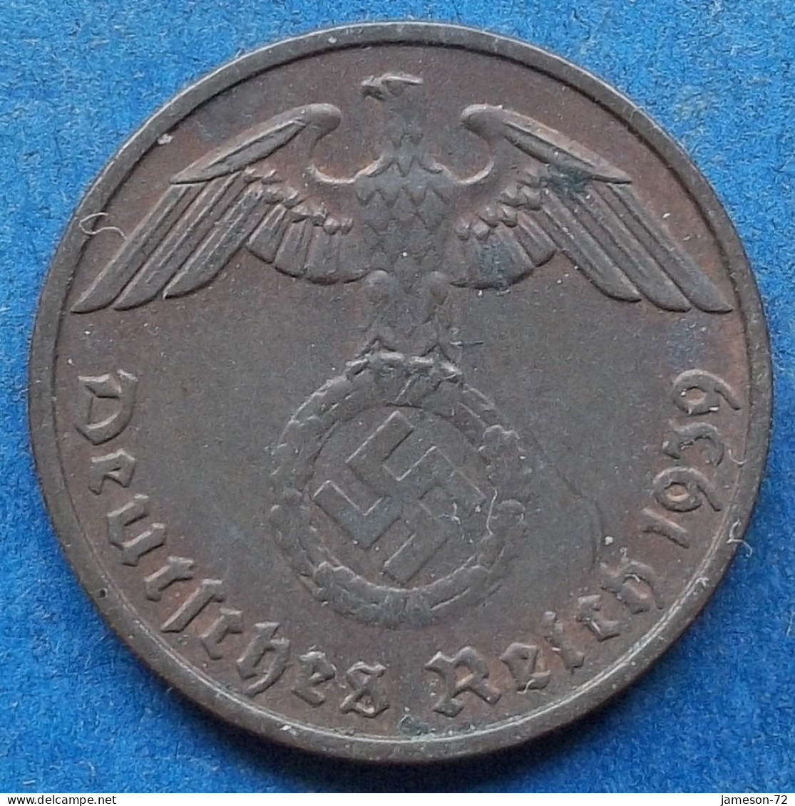 GERMANY - 2 Reichspfennig 1939 E KM# 90 III Reich (1933-1945) - Edelweiss Coins - 2 Reichspfennig
