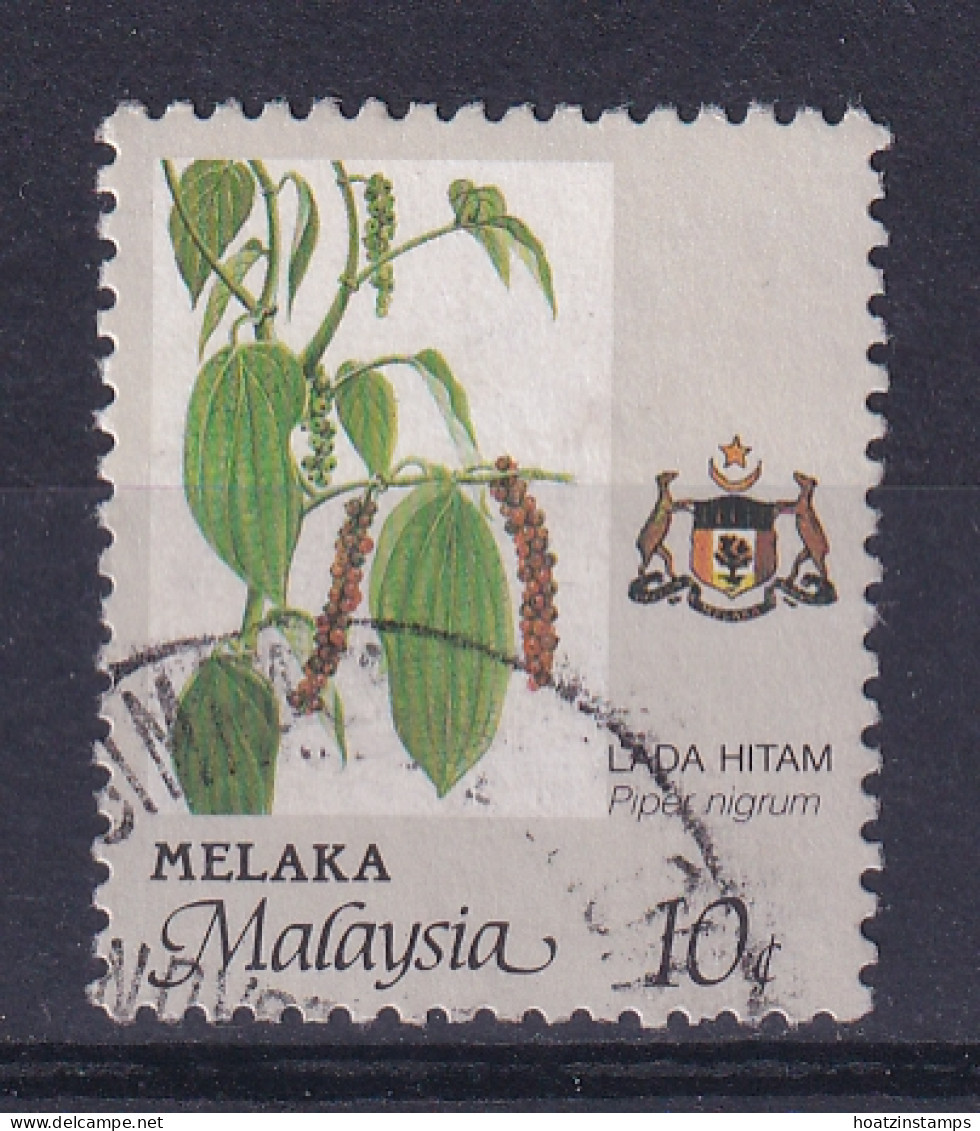 Malaya - Malacca: 1986/96   Crops  SG99    10     Used - Malacca