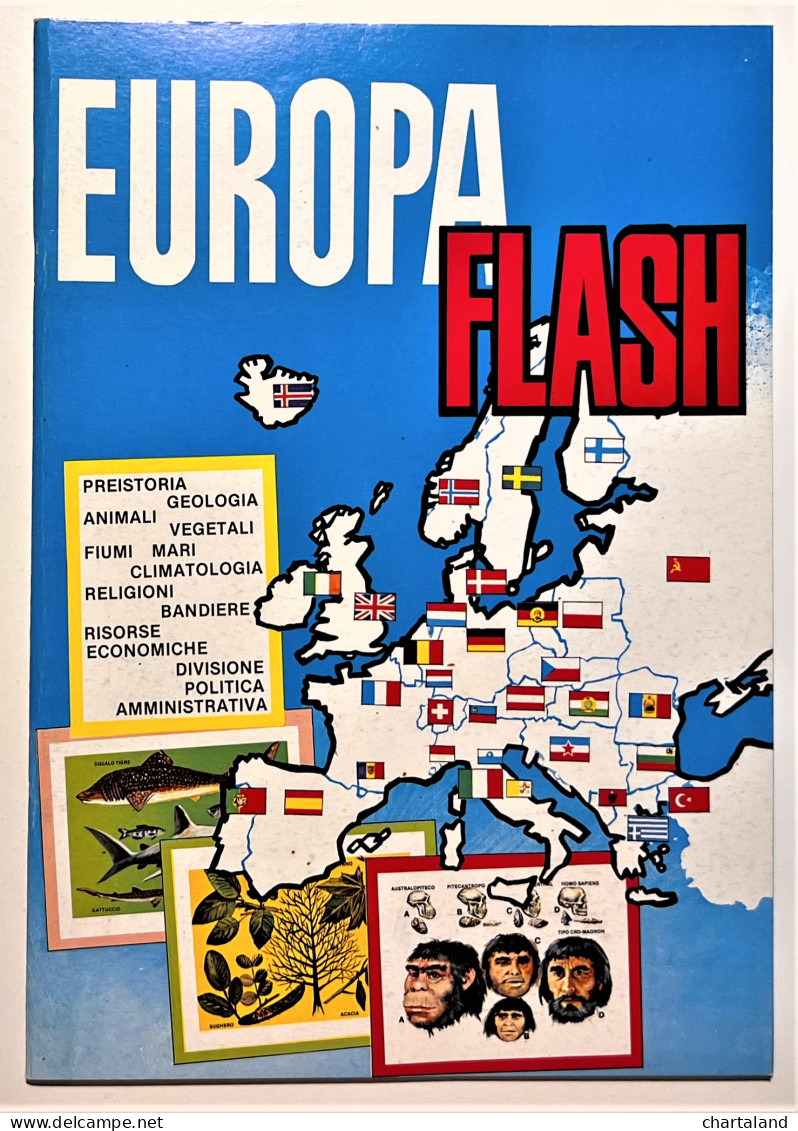 Album Figurine Lampo - Europa Flash - Ed. 1985 Vuoto - Autres & Non Classés