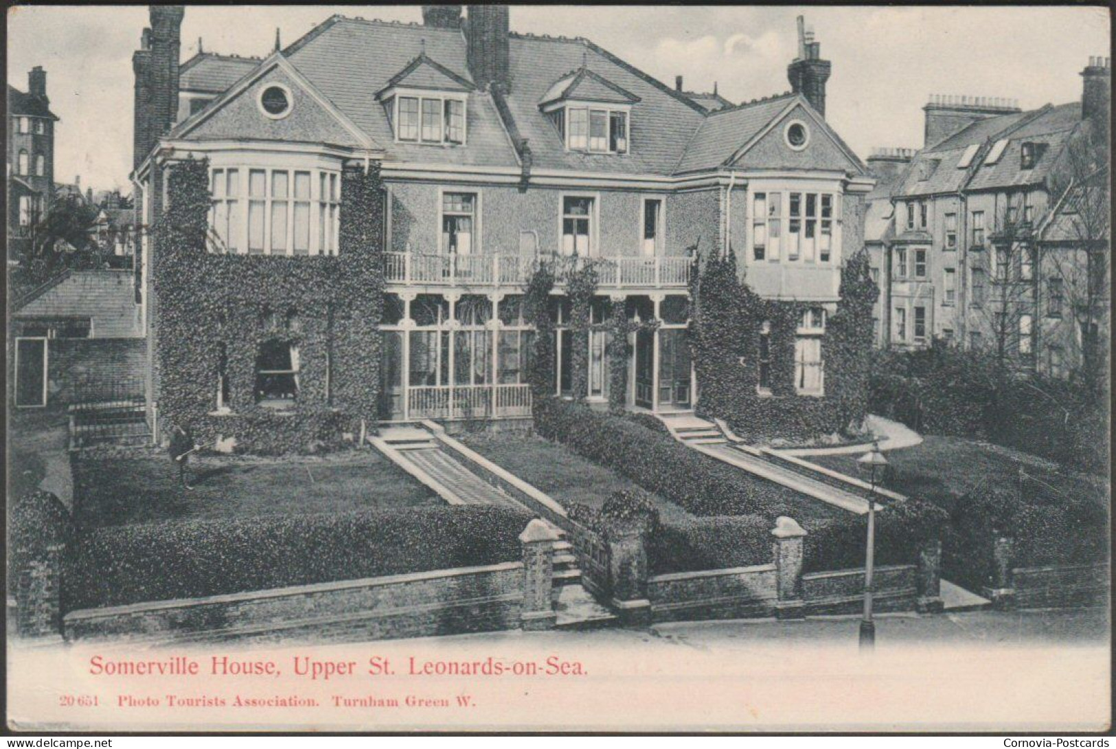 Somerville House, Upper St Leonards-on-Sea, Sussex, 1904 - Photo Tourists' Association Postcard - Other & Unclassified