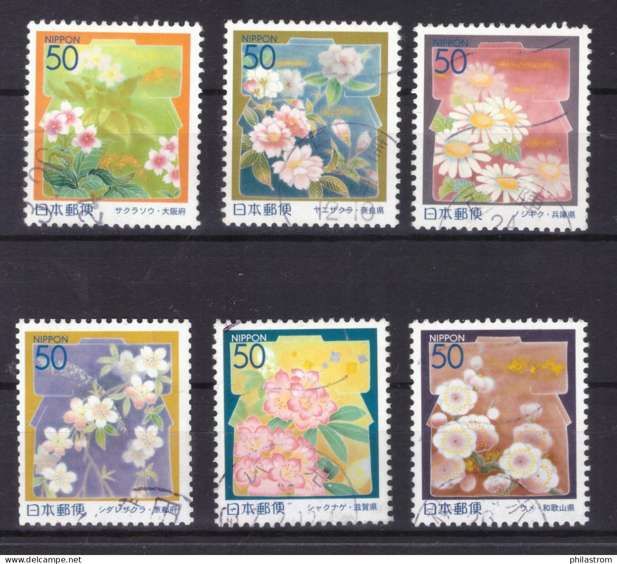 Japan - Used - 2006 - Flowers Of Kinki - Flores Fleurs Blumen Flora (NPPN-0628) - Usati