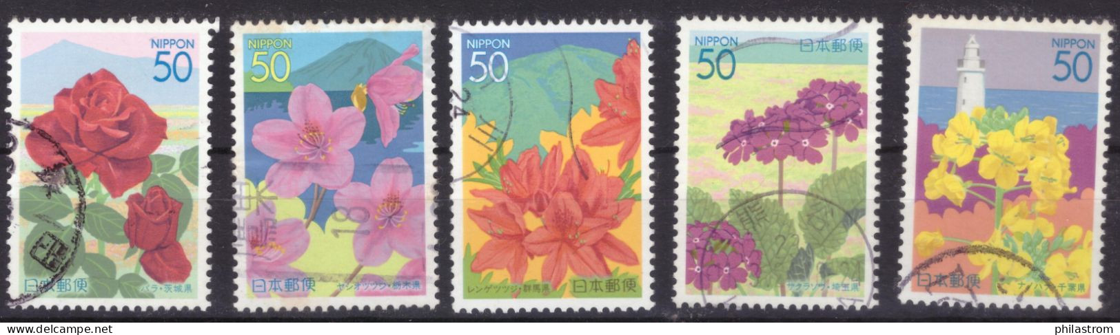 Japan - Used - 2004 - Flowers In Kantou - Flora - Flores - Fleurs - Blumen - (NPPN-0629) - Usati