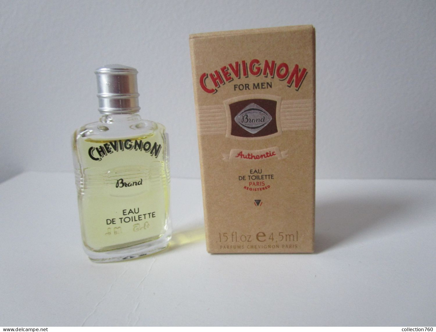 CHEVIGNON   - 4.5 Ml - EDT -  Miniature - Miniatures Men's Fragrances (in Box)