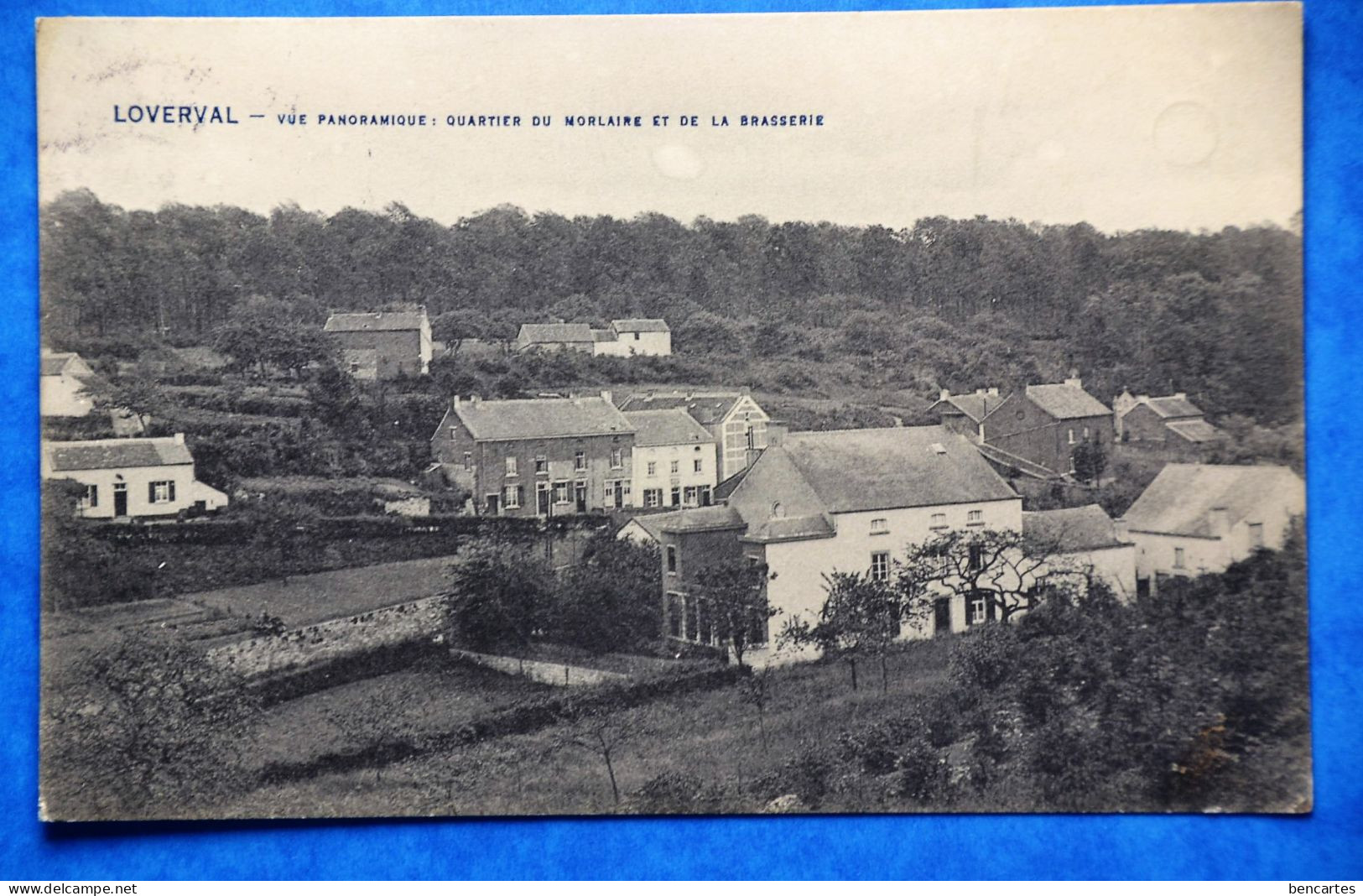Loverval 1910: Vue Panoramique: Quartier Du Morlaire Et De La Brasserie - Gerpinnes