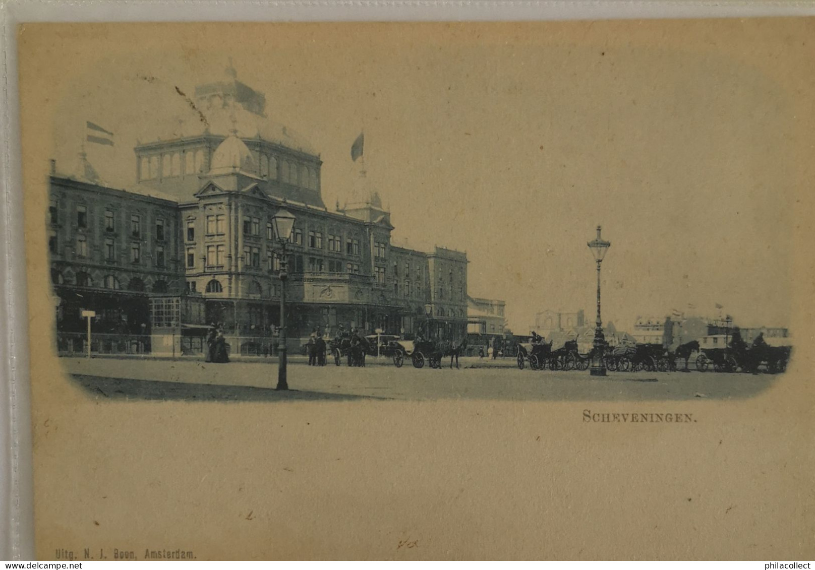 Vroege Kaart Scheveningen 1899 - Scheveningen