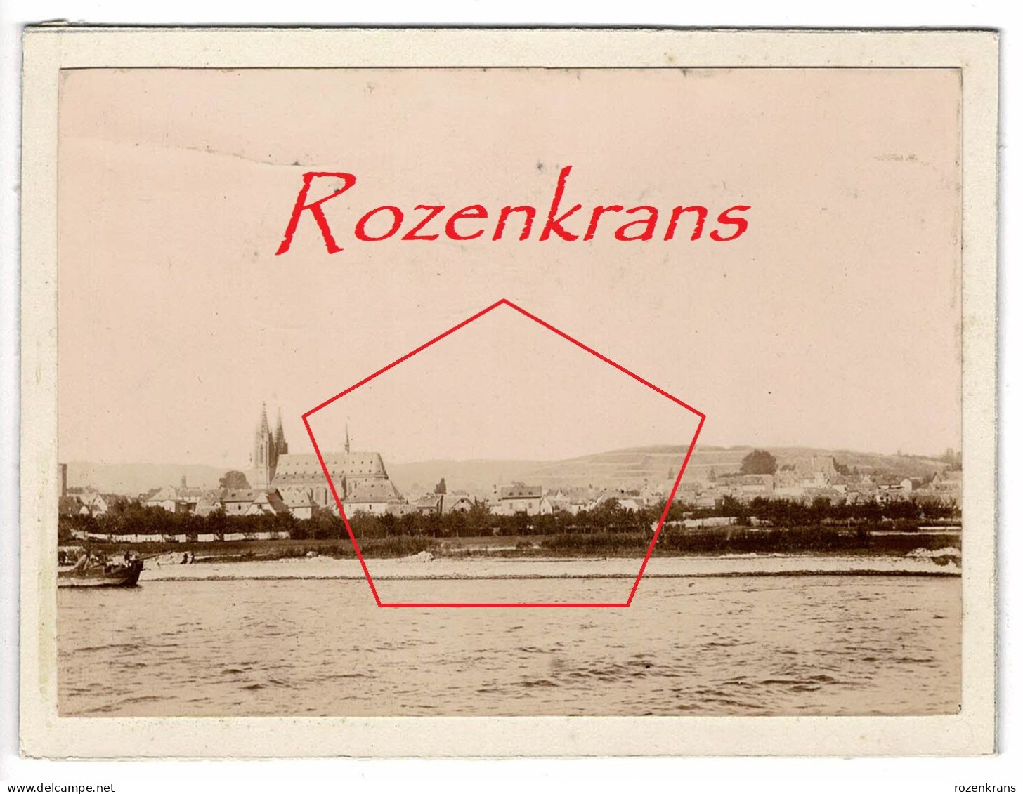 Oude Foto Old Zu Identifizieren Unbekannt Unknown Onbekend To Be Identified Germany Deutschland Altes Bild +/- 1900 - Ieper