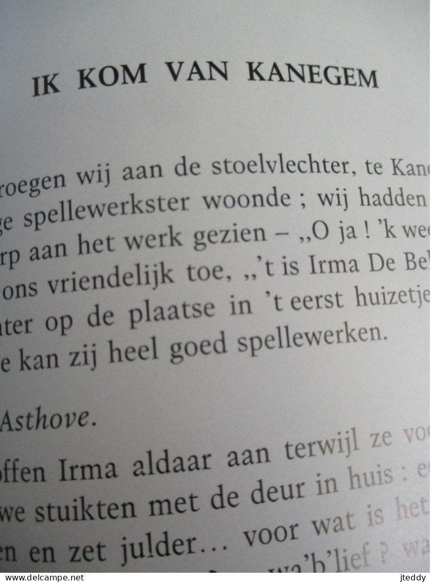 Oud JAARBOEK 1975  Bond V:d. Westvlaamse  Volkskundigen   ( Inhoud O.a.  )  IK KOM VAN KANEGEM - Tielt