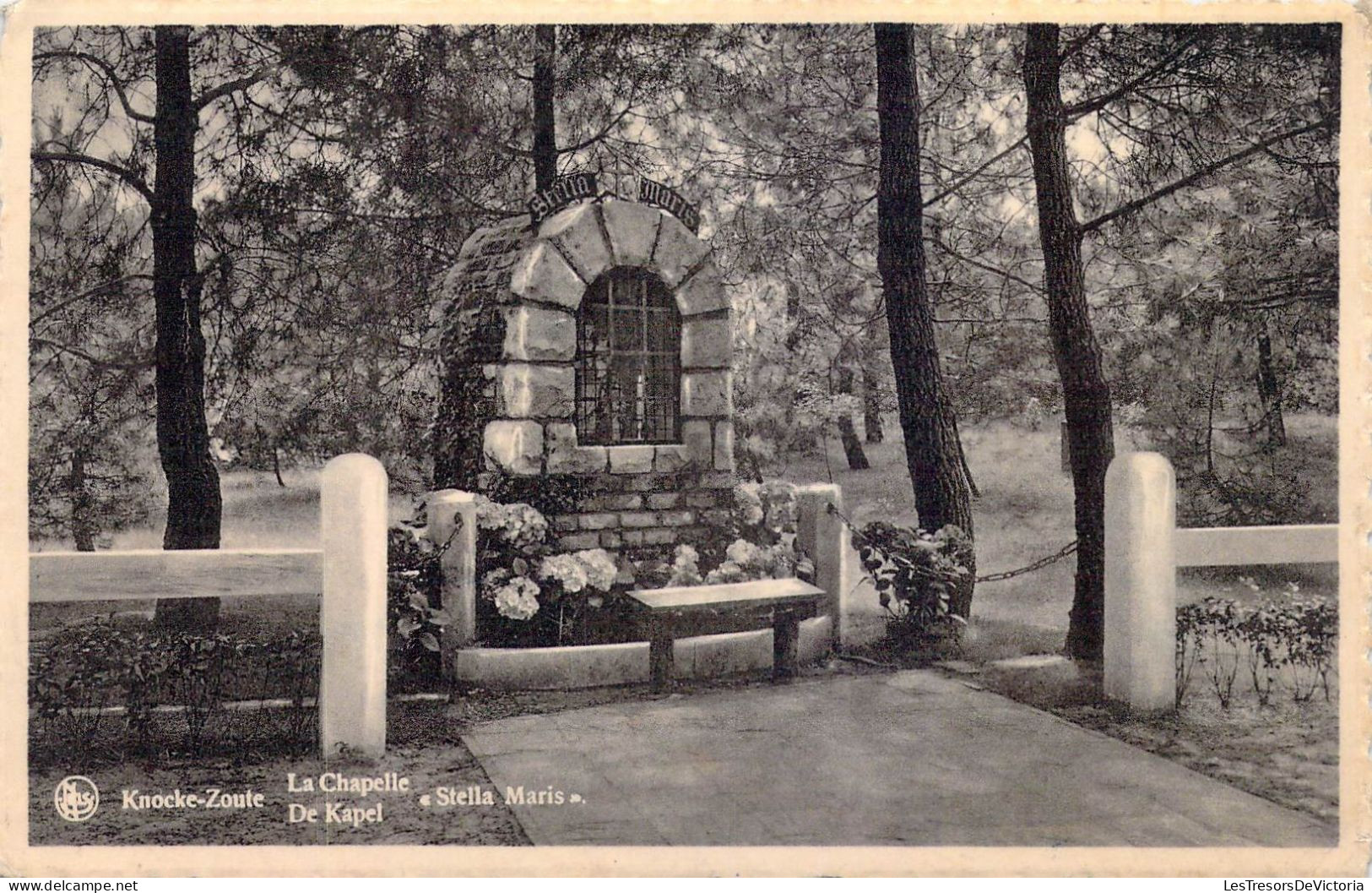 BELGIQUE - Knocke-Zoute - La Chapelle - Carte Postale Ancienne - Knokke