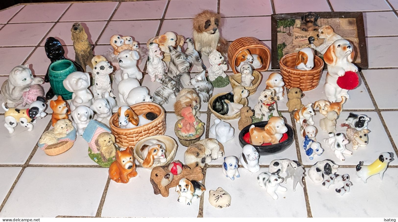 Gros Lot De Figurines Chiens - Honden