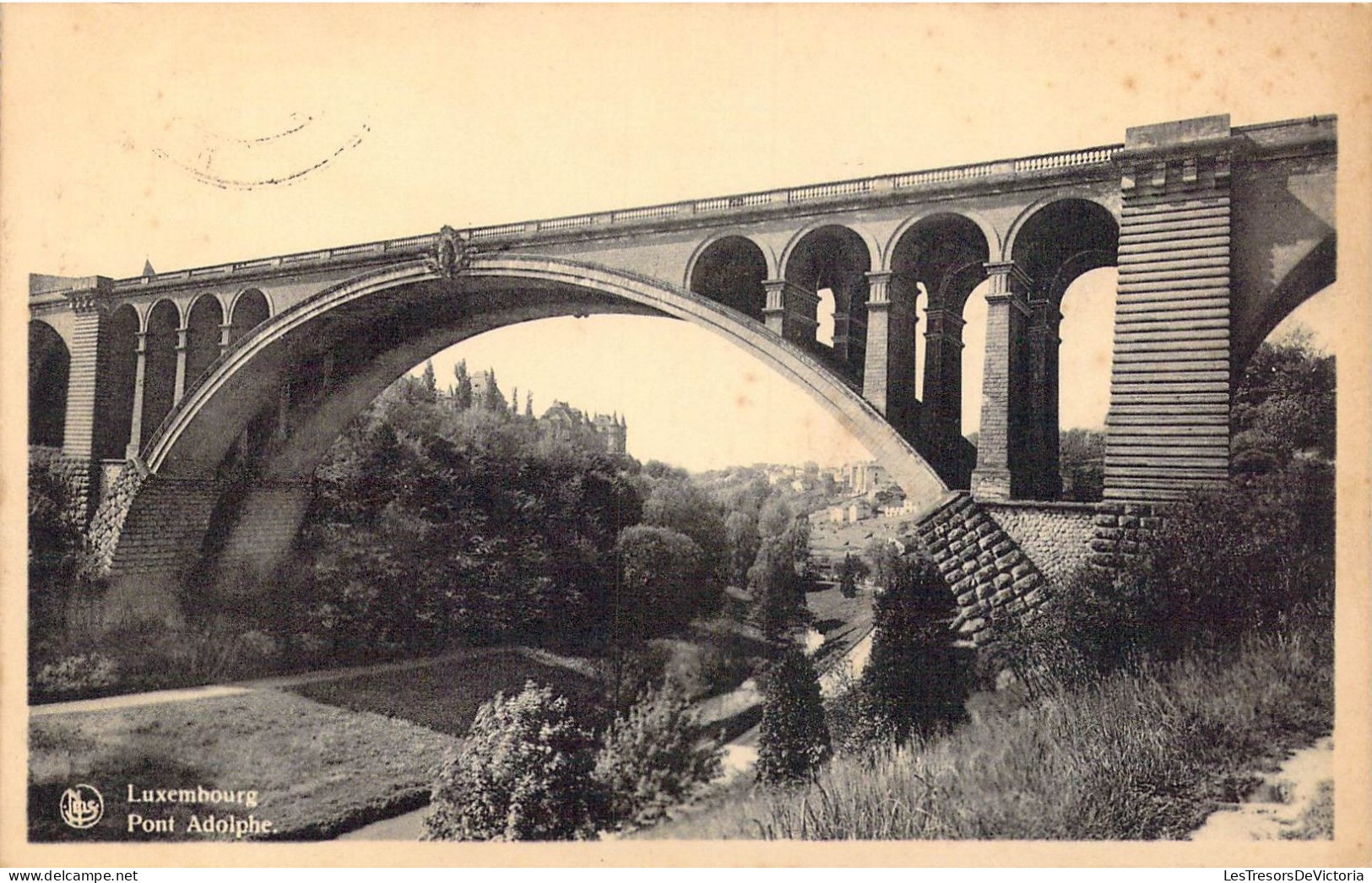 LUXEMBOURG - Ville - Pont Adolphe - Carte Postale Ancienne - Luxemburg - Stadt