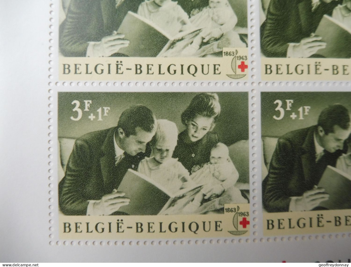 Belgie Belgique Variété 1267 B V Larme Traan Mnh Neuf ** - Autres & Non Classés