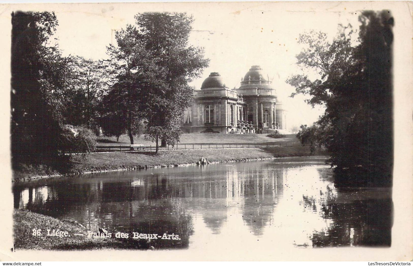 BELGIQUE - Liège - Palais Des Beaux-Arts - Carte Postale Ancienne - Liege