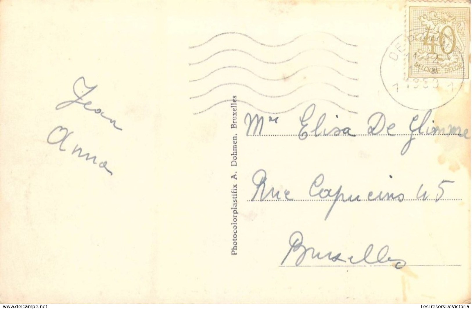 BELGIQUE - La Panne - Bénédiction De La Mer - Carte Postale Ancienne - De Panne