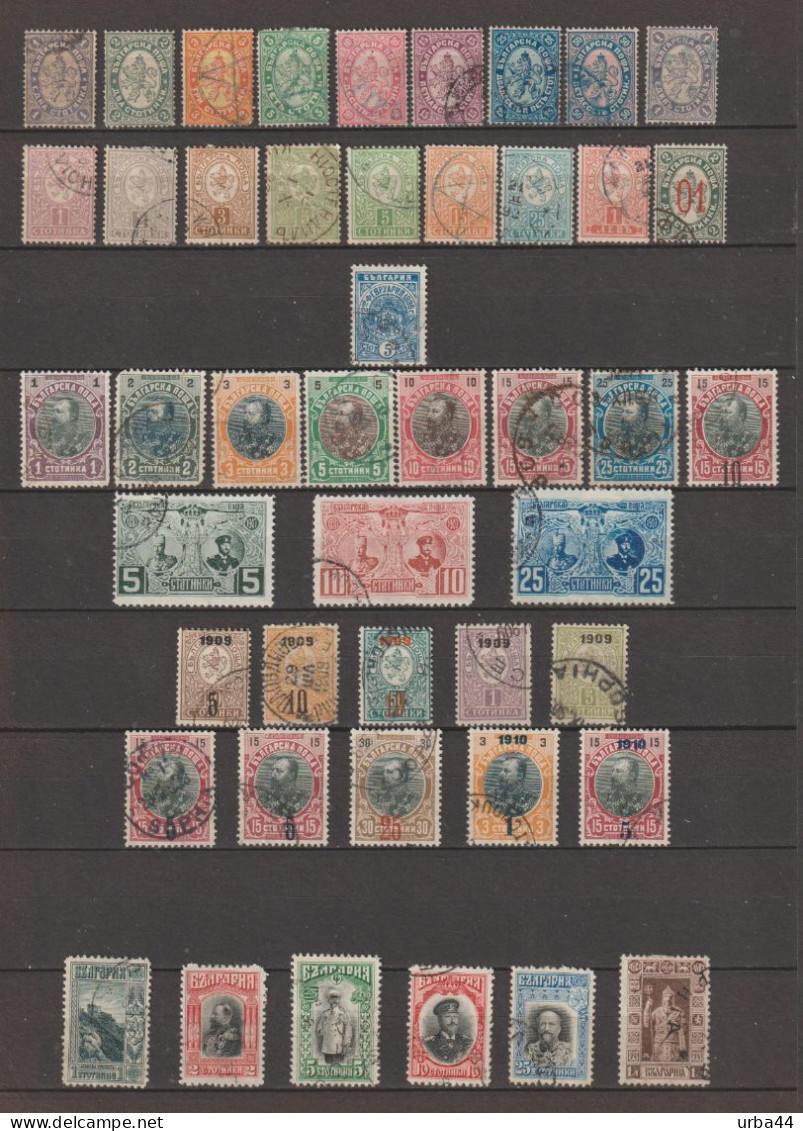 Bulgarie 1882 - 1911 - Used Stamps