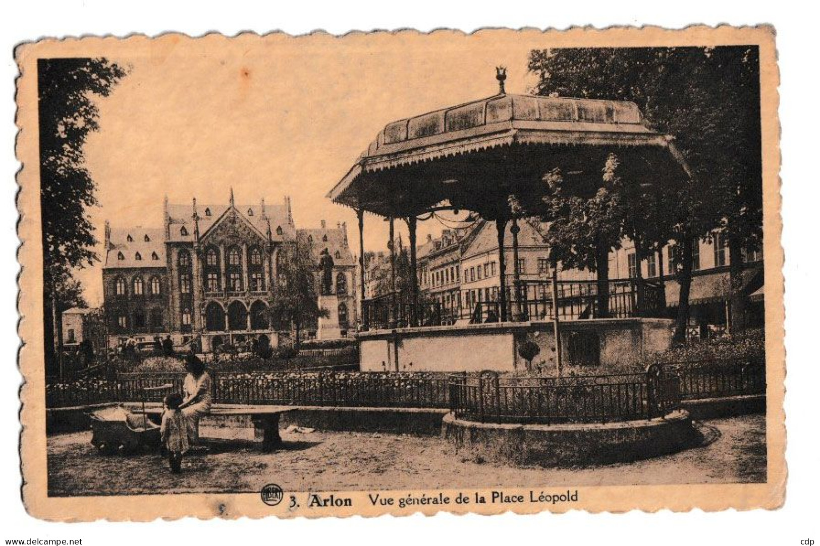 Cpa Arlon  Kiosque  1930 - Arlon