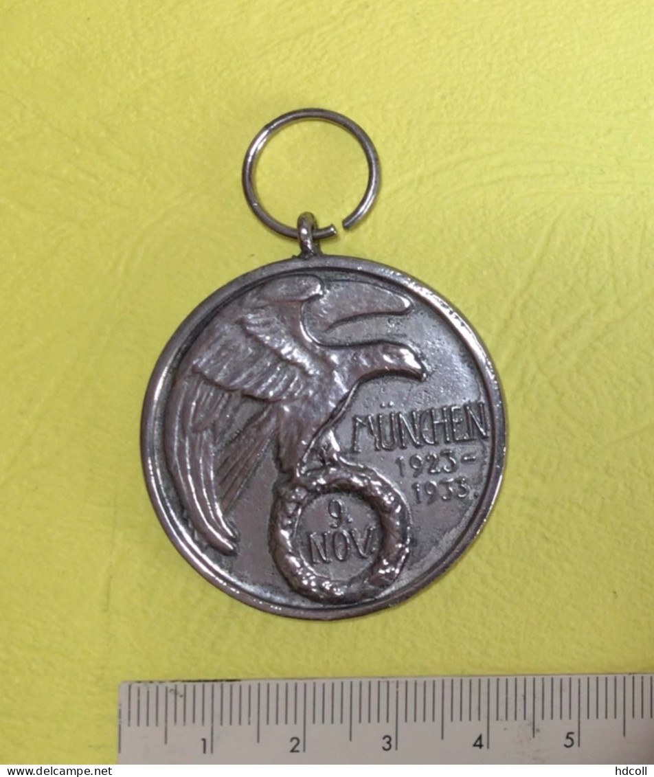 ALLEMAGNE WW2 - Médaille De L'Ordre Du Sang "Blutorden" MUNCHEN 1923-1933 (retirage) - Deutsches Reich