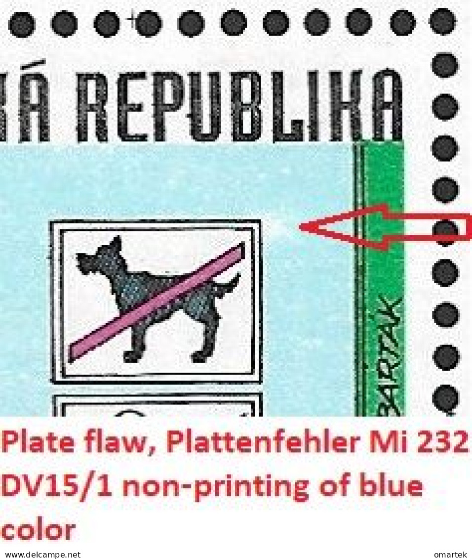 Czech Republic 1999 MNH ** Mi 231-233 Sc 3101-3103 Czech Graphic Humour. Miroslav Bartak. Tschechische Republik - Neufs