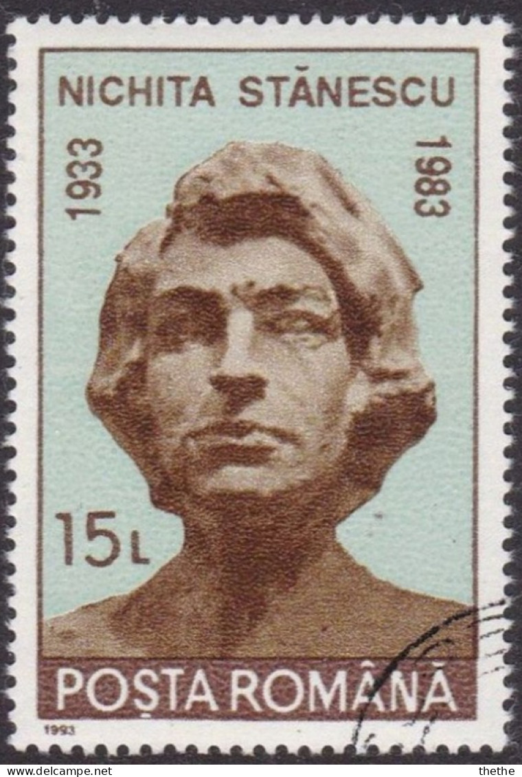 ROUMANIE - Portait De Nichita Stănescu - Used Stamps