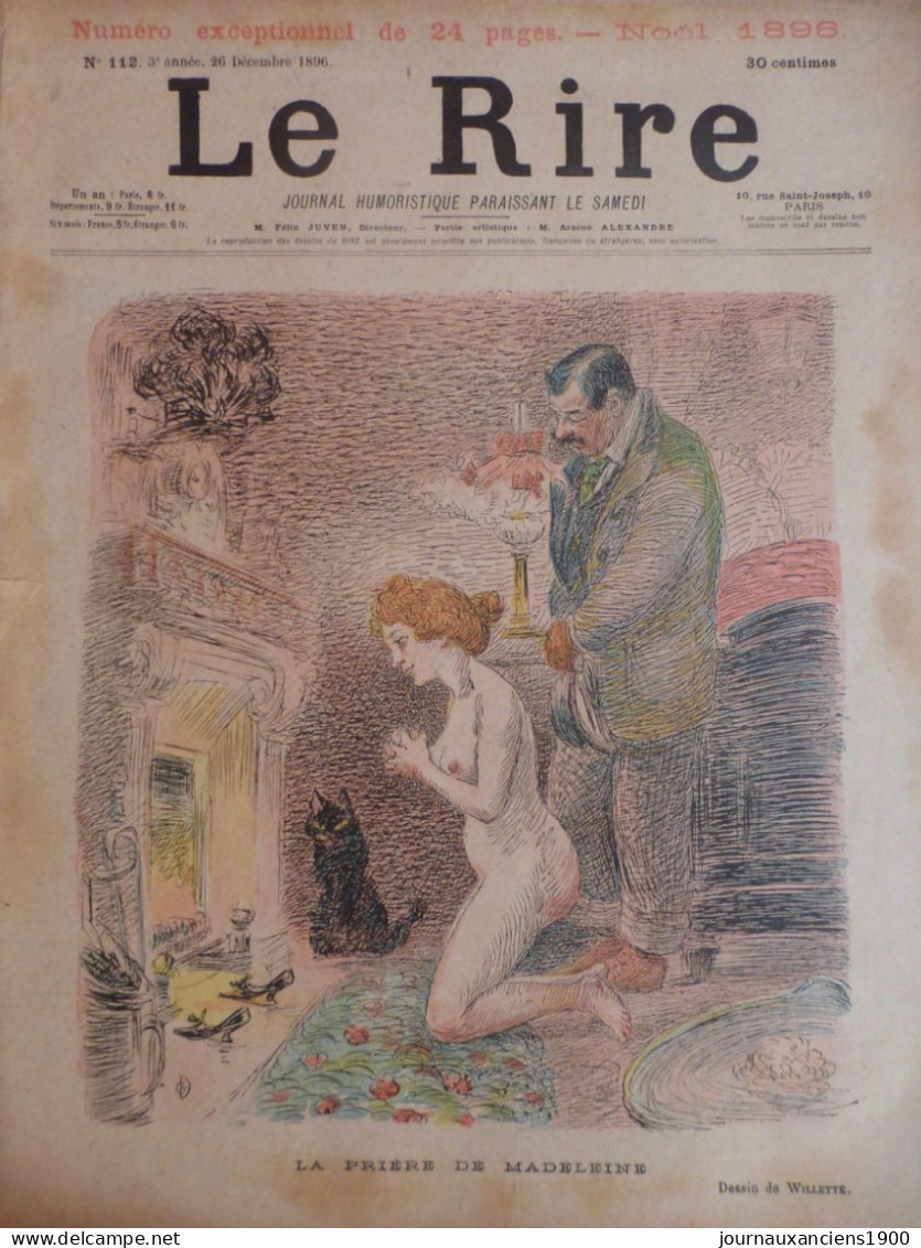 1900 CHAT NOIR SUPERSTITION 4 JOURNAUX ANCIENS - Sonstige & Ohne Zuordnung