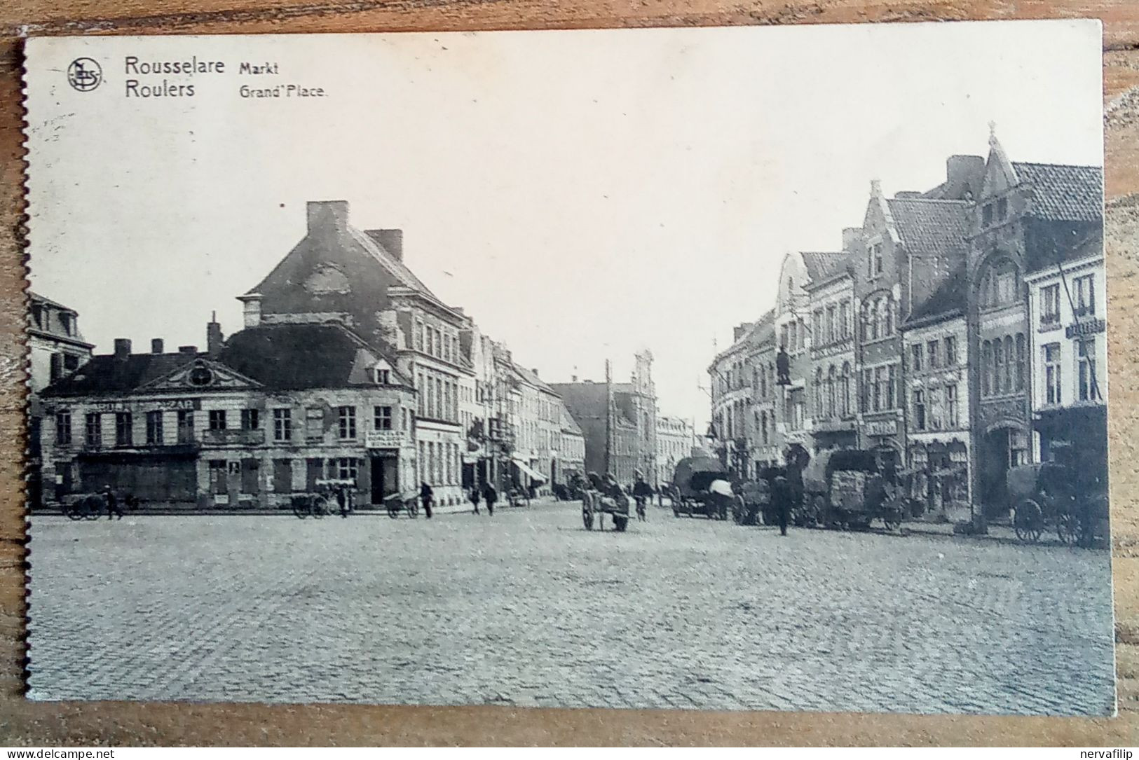 Rousselare Roulers (Roeselare) Grand Place. Éd. Deraedt-Verhoye  Ca1925 - Roeselare