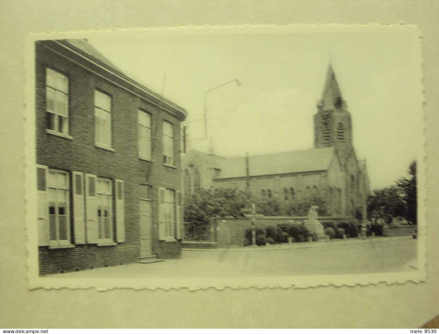 56960 - EERNEGEM - SINT-MEDARDUSKERK - KLOOSTER - STANDBEELD DER GESNEUVELDEN - ZIE 2 FOTO'S - Ichtegem