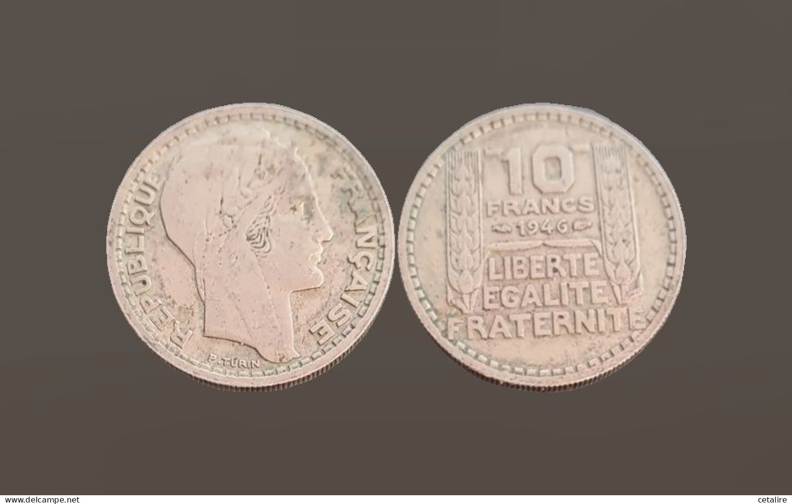 France 10 Francs 1946 Grosse Tete Rameaux Courts  SUP - 10 Francs