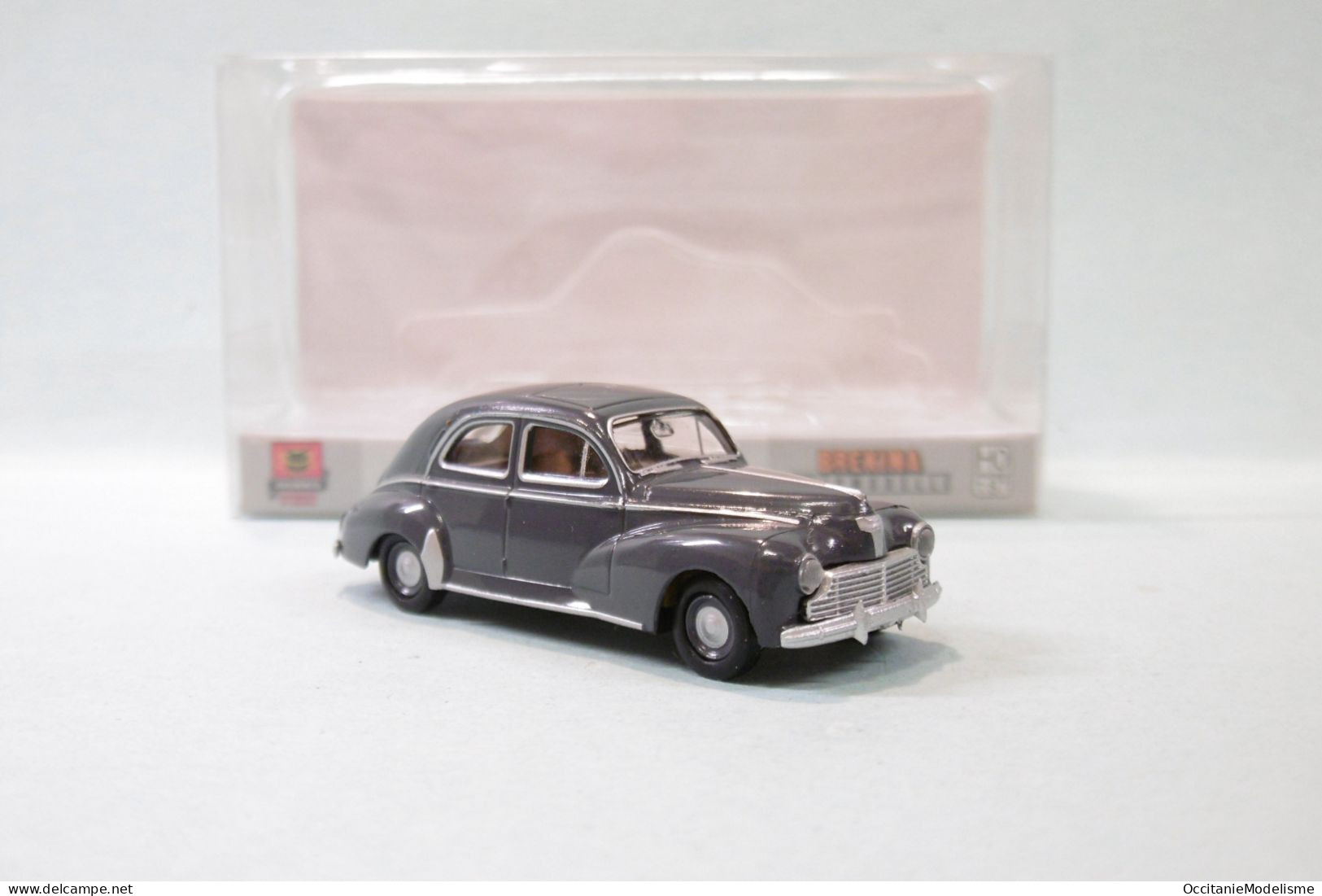 Brekina / Sai - PEUGEOT 203 Gris Anthracite Réf. 92981 / 2508 Neuf NBO HO 1/87 - Véhicules Routiers