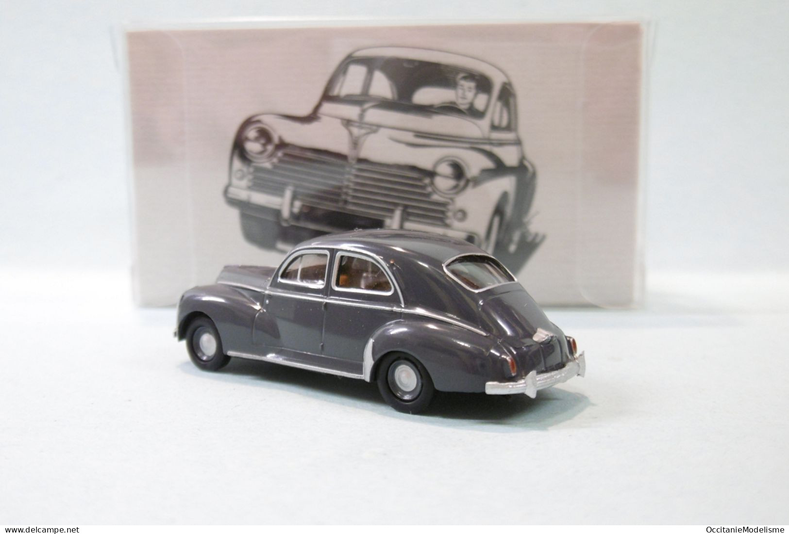 Brekina / Sai - PEUGEOT 203 Gris Anthracite Réf. 92981 / 2508 Neuf NBO HO 1/87 - Véhicules Routiers