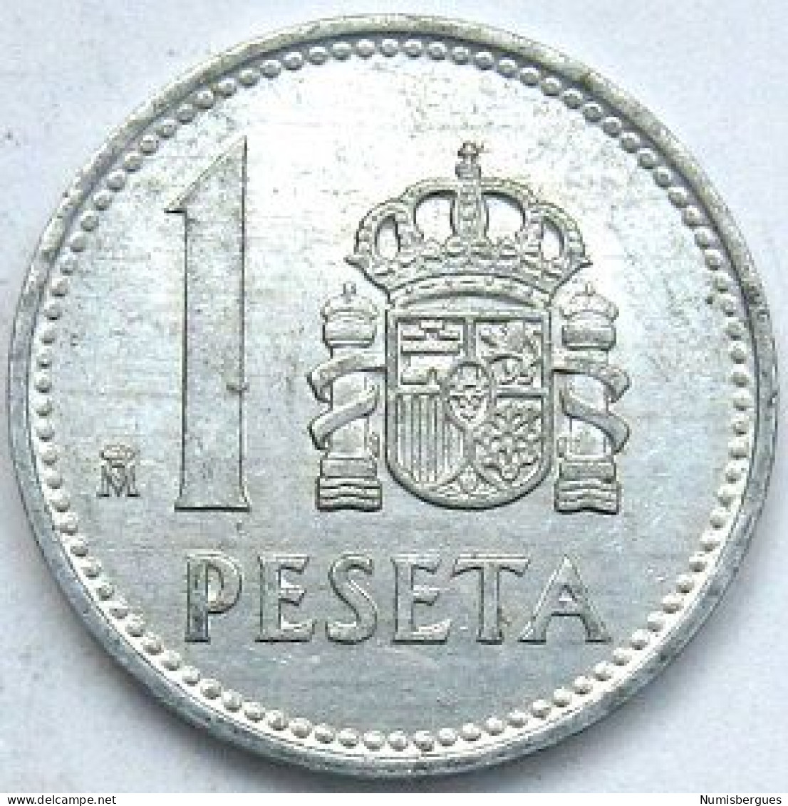 Pièce De Monnaie 1 Peseta 1987 - 1 Peseta