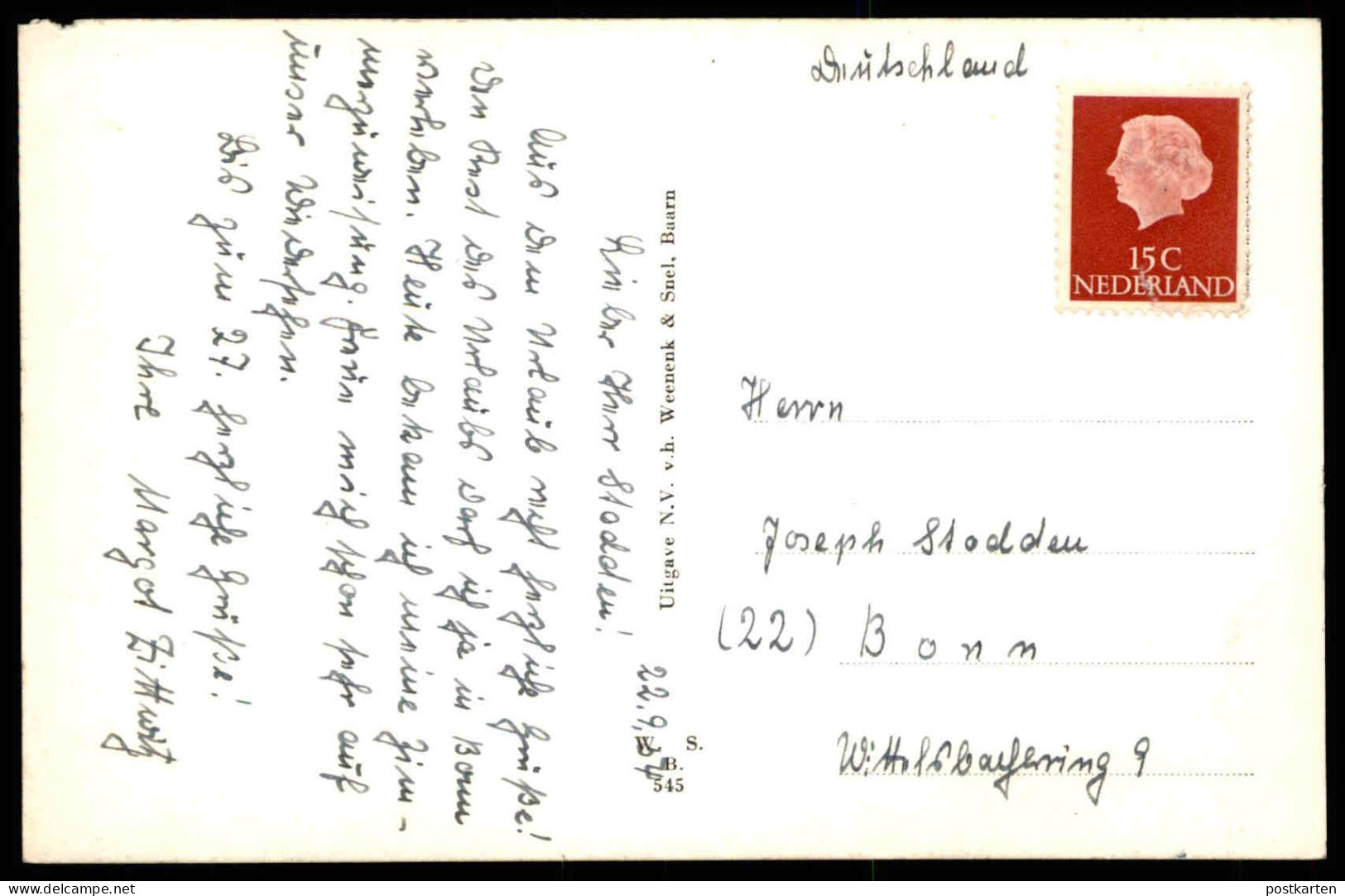 ALTE POSTKARTE TILBURG BREDASCHEWEG Nederland Netherlands Pays-Bas Postcard Cpa Ansichtskarte AK - Tilburg