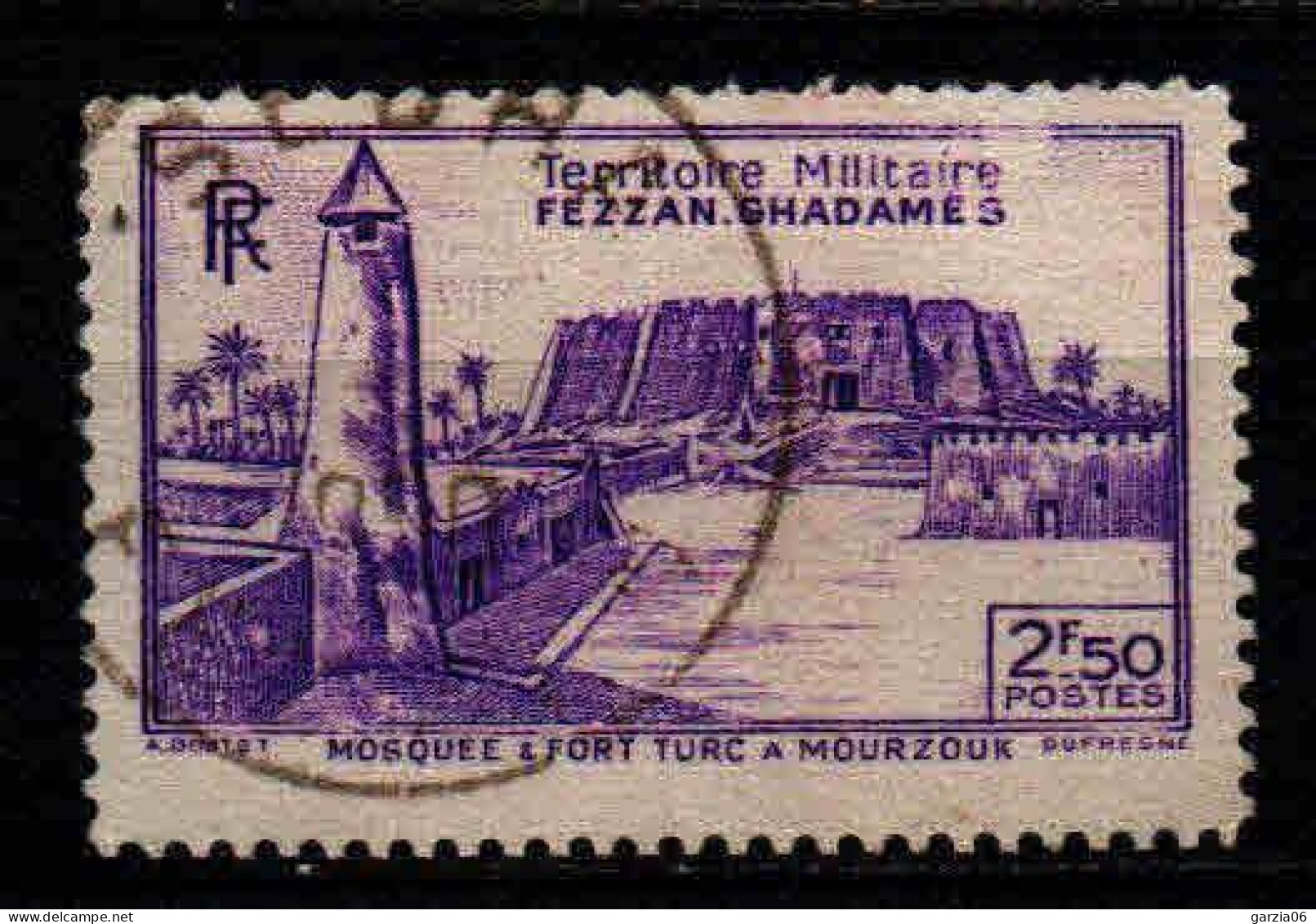 Fezzan  - 1946 -  Mourzouk -   N° 33  - Oblit - Used - Used Stamps