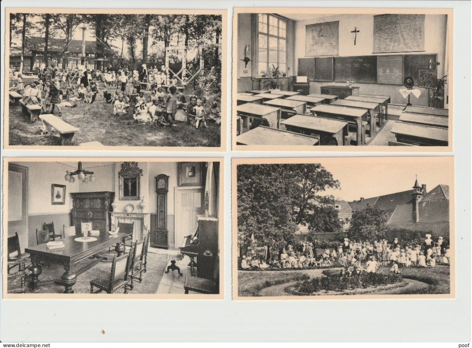 Ravels : O.L. Vrouw van de Kempen  / Open-lucht-school voor zwakke meisjes ---- 32 kaarten