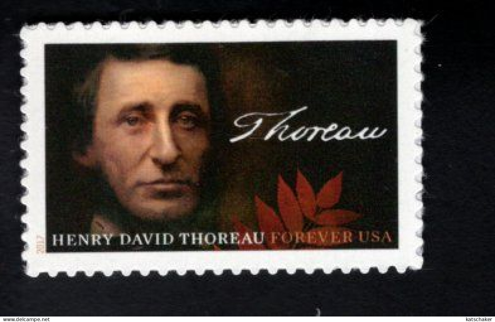 1851460233 2017 SCOTT 5202 (XX) POSTFRIS MINT NEVER HINGED  - HENRY DAVID THOREAU - Neufs