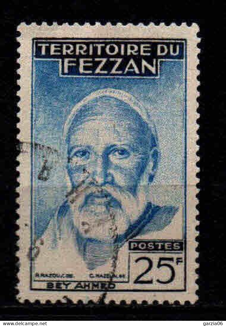 Fezzan  - 1951 -  Bey Ahmed -   N° 66  - Oblit - Used - Gebruikt