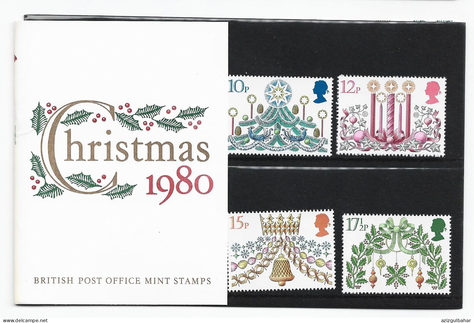 GREAT BRITAIN - CHRISTMAS 1980 - PRESENTATION PACK - Presentation Packs